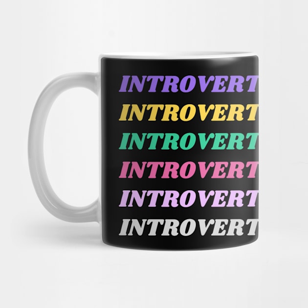 Introverts Social Club by Cosmic Whale Co.